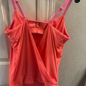 Under Armour Vibrant Coral and Pink Tank Top